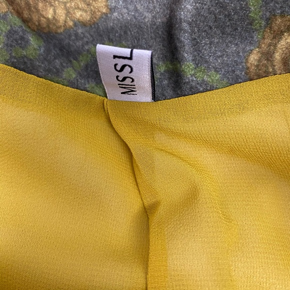 Misslook floral skirt, SZ 3X - Picture 3 of 7